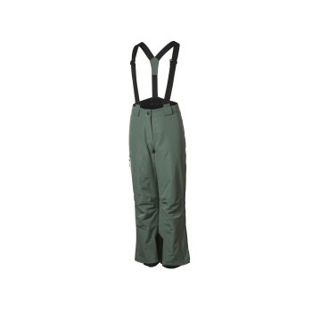 CRIVIT Kinder Skihose mit Hosenträgern (olive, 146/152) - B-Ware neuwertig