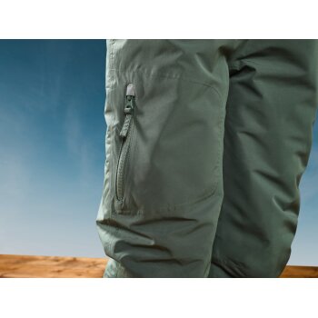 CRIVIT Kinder Skihose mit Hosenträgern (olive, 146/152) - B-Ware neuwertig