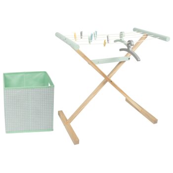Playtive Putzstation / Bügelbrett / Wäscheständer, inkl. Zubehör (Wäscheständer) - B-Ware sehr gut
