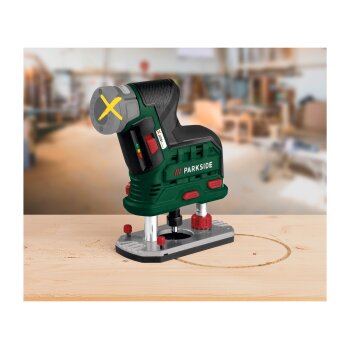 PARKSIDE® 12V Akku-Oberfräse »POFA 12 B3«, ohne Akku und Ladegerät - B-Ware Transportschaden Kosmetisch
