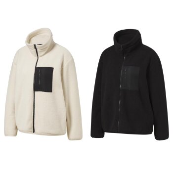 CRIVIT Damen Jacke, aus weichem Lammfellimitat - B-Ware