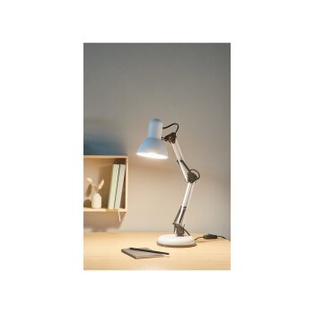 LIVARNO home LED-Klemm- oder Tischleuchte, mit Federgelenk-Arm (Tischleuchte weiß) - B-Ware sehr gut