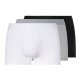 LIVERGY® Herren Boxer, 3 Stück, mit hohem Baumwollanteil (schwarz/grau/weiß, 6/L) - B-Ware neuwertig