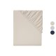 LIVARNO home Feinbiber-Spannbettlaken, 180-200 x 200 cm - B-Ware