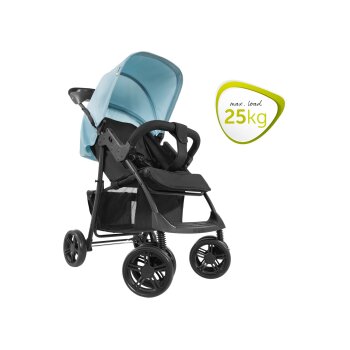 hauck Kinderwagen »Shopper Trioset«, Babywanne und Sportsitz (blau) - B-Ware sonstiges
