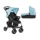 hauck Kinderwagen »Shopper Trioset«, Babywanne und Sportsitz (blau) - B-Ware sonstiges
