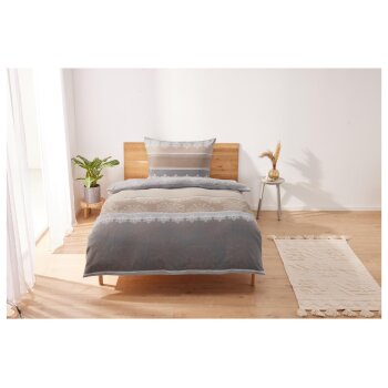 LIVARNO home Fleece-Bettwäsche, 140 x 200 cm, 70 x...