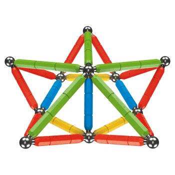 Playtive Magnetbausatz, zahlreiche Aufbauvarianten (Bunt) - B-Ware neuwertig