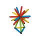 Playtive Magnetbausatz, zahlreiche Aufbauvarianten (Bunt) - B-Ware neuwertig