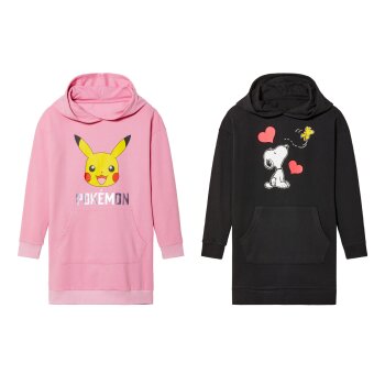 Kinder Sweatkleid mit Kapuze - B-Ware