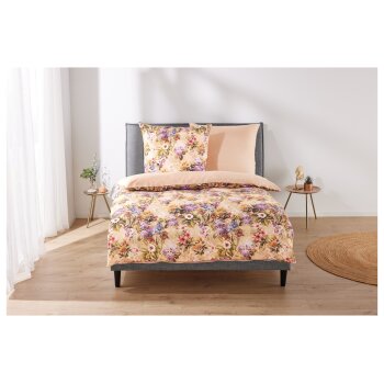 LIVARNO home Bettwäsche, aus Satin-Mikrofaser, 160 x...