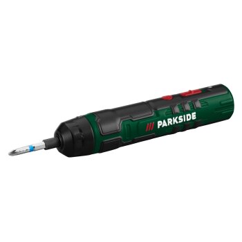 PARKSIDE® 4 V / 1,5 Ah Akku-Stabschrauber »PASS 4 A1«, inklusive Bit-Set - B-Ware neuwertig