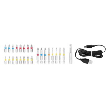 PARKSIDE® 4 V / 1,5 Ah Akku-Stabschrauber »PASS 4 A1«, inklusive Bit-Set - B-Ware neuwertig