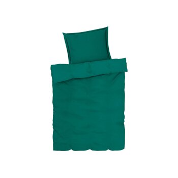 LIVARNO home Satin-Wendebettwäsche, 155 x 220 cm - B-Ware
