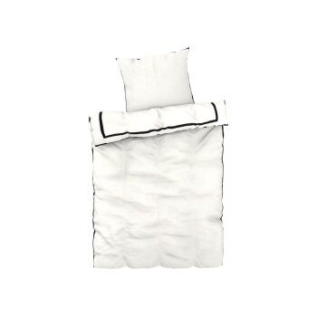 LIVARNO home Satin-Wendebettwäsche, 155 x 220 cm - B-Ware