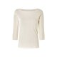 esmara® Damen Langarmshirt mit 3/4-Ärmeln (blau/weiß, M(40/42)) - B-Ware neuwertig