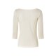 esmara® Damen Langarmshirt mit 3/4-Ärmeln (blau/weiß, M(40/42)) - B-Ware neuwertig