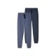 pepperts!® Kinder Sweathosen, 2 Stück, mit Baumwolle (blau/navy, 158/164) - B-Ware neuwertig