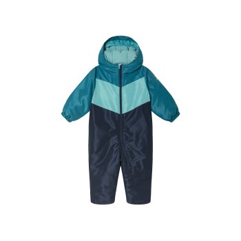 lupilu® Baby Kleinkinder Schneeoverall, wasserdicht und windabweisend (türkis/navy, 80) - B-Ware neuwertig