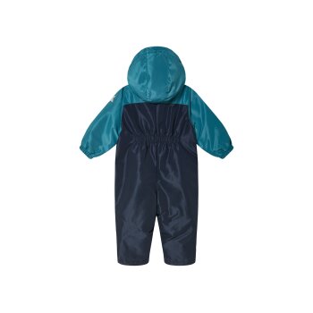lupilu® Baby Kleinkinder Schneeoverall, wasserdicht und windabweisend (türkis/navy, 80) - B-Ware neuwertig