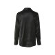 esmara® Damen Satin-Bluse mit Kentkragen (schwarz, 34) - B-Ware neuwertig