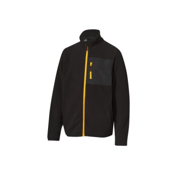 CRIVIT Kinder-Fleecejacke, aus recyceltem Material (schwarz, 158/164) - B-Ware neuwertig