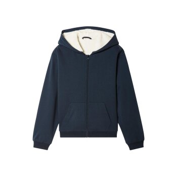 pepperts!® Kinder Sweatjacke, mit Baumwolle (navy,...