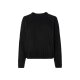 esmara® Damen Strickpullover, leger geschnitten (schwarz, L(44/46)) - B-Ware neuwertig