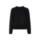 esmara® Damen Strickpullover, leger geschnitten (schwarz, L(44/46)) - B-Ware neuwertig