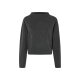esmara® Damen Strickpullover, modisch kurzer Cropped-Style (Schwarz, M(40/42)) - B-Ware neuwertig