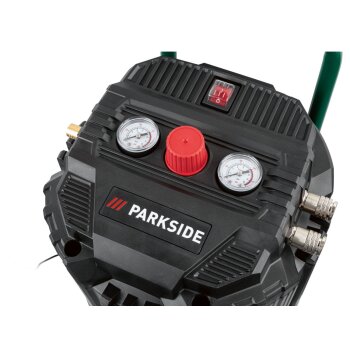 PARKSIDE® Kompressor vertikal »PVKO 50 B2«, 10 bar, 50 l Kesselvolumen - B-Ware Transportschaden