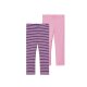 lupilu® Kinder Thermoleggings, 2 Stück, mit hohem Baumwollanteil (rosa/Streifen, 122/128) - B-Ware neuwertig