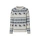 ESMARA® Damen Weihnachtspullover, in weicher Strickqualität (Beige, S(36/38)) - B-Ware neuwertig