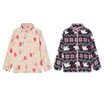 lupilu® Kinder Fleecejacke, mit Stehkragen - B-Ware