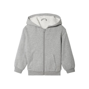 lupilu® Kinder Sweatjacke, mit Teddyfutter - B-Ware