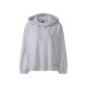 esmara® Damen Sweatpullover mit Kapuze und Bindeband (grau, 2XL(52/54)) - B-Ware neuwertig