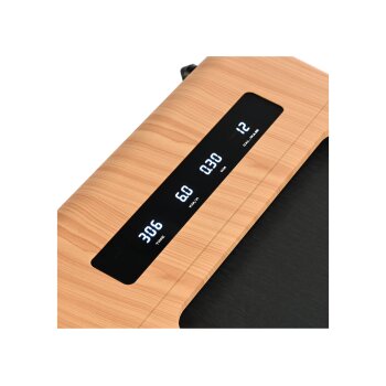 Christopeit Sport Walking Pad 4.2, in Holzoptik - B-Ware sehr gut