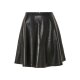esmara® Rock / Velours-Rock, hergestellt mit recyceltem Material (Schwarz, 42) - B-Ware neuwertig