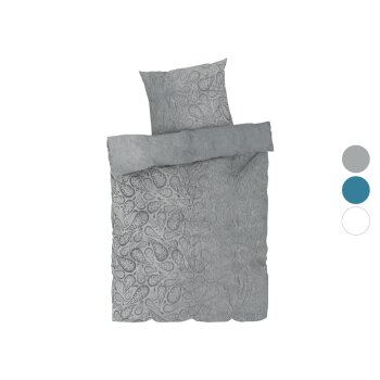 LIVARNO home Bettwäsche Plüsch Prägeoptik...