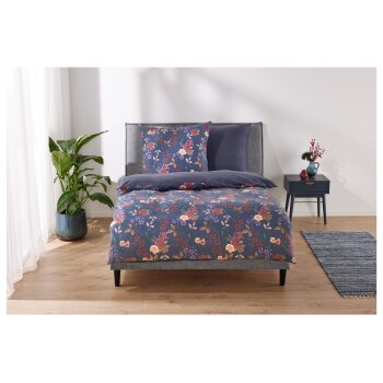 LIVARNO home Bettwäsche aus Satin-Mikrofaser, 160 x...