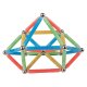 Playtive Magnetbausatz, zahlreiche Aufbauvarianten (leuchtend) - B-Ware neuwertig