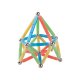Playtive Magnetbausatz, zahlreiche Aufbauvarianten (leuchtend) - B-Ware neuwertig