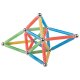 Playtive Magnetbausatz, zahlreiche Aufbauvarianten (leuchtend) - B-Ware neuwertig