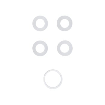 LIVARNO home Edelstahl-Handbrause, inkl. 2 Dichtungen (gebürstet) - B-Ware sehr gut