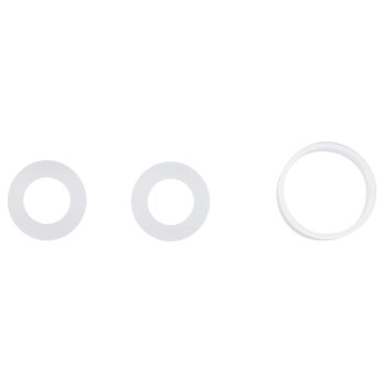 LIVARNO home Edelstahl-Handbrause, inkl. 2 Dichtungen (gebürstet) - B-Ware sehr gut