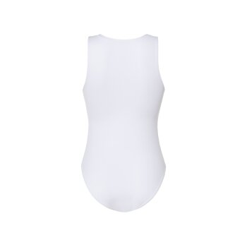 esmara® Damen Body, ärmellos mit Rundhalsausschnitt (weiß, L (44/46)) - B-Ware neuwertig