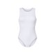 esmara® Damen Body, ärmellos mit Rundhalsausschnitt (weiß, L (44/46)) - B-Ware neuwertig