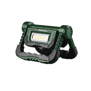 PARKSIDE® LED-Baustrahler »PBBK 4 A1«, batteriebetrieben, mit 2 separat schwenkbaren Strahlern - B-Ware sehr gut