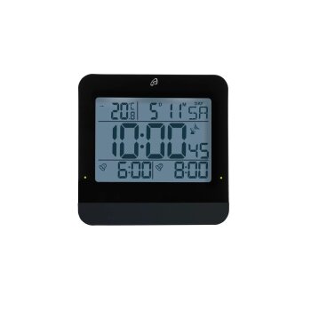 AURIOL® Digitaler Funkwecker LCD (Schwarz) - B-Ware neuwertig