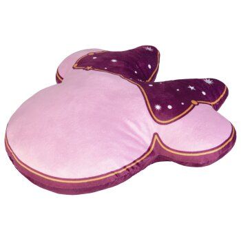 Kuscheldecke mit Dekokissen, 2-teilig (Minnie Maus) - B-Ware neuwertig